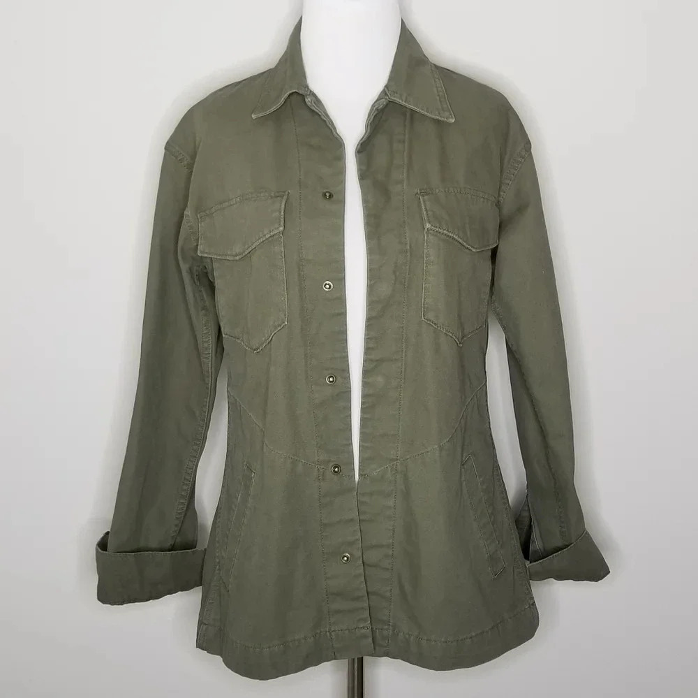 NWT ABLE Green Military Jacket XS